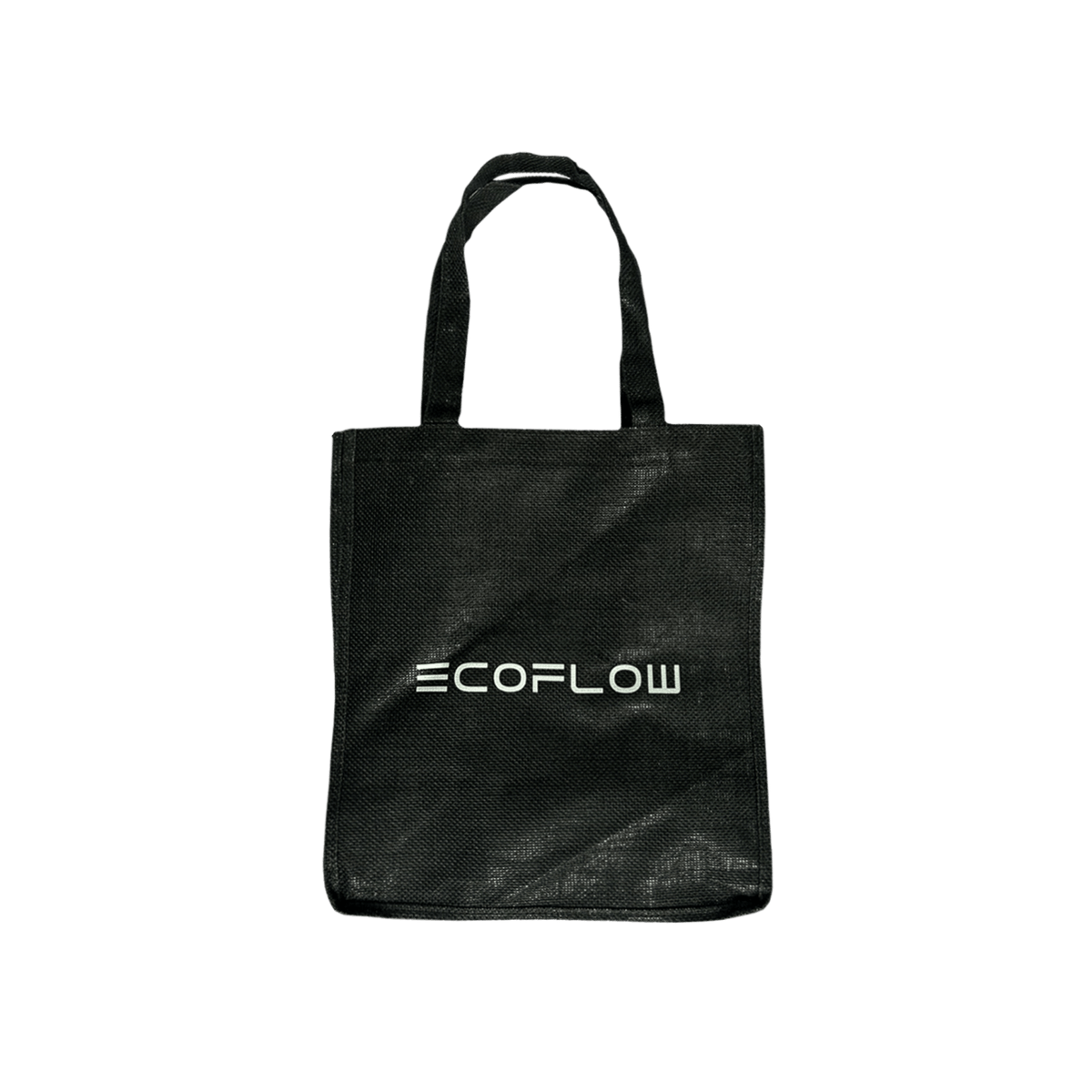 Borsa shopper in lino nero 350x310x180 mm EcoFlow