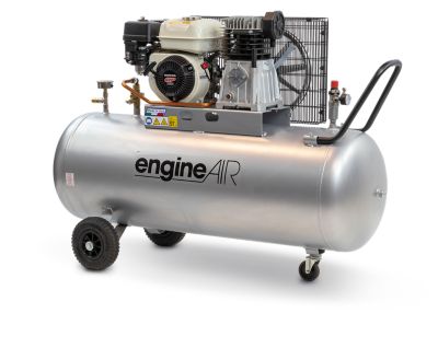 Motocompressore a Benzina engineAIR 5/200 10 200L 4.8HP Abac
