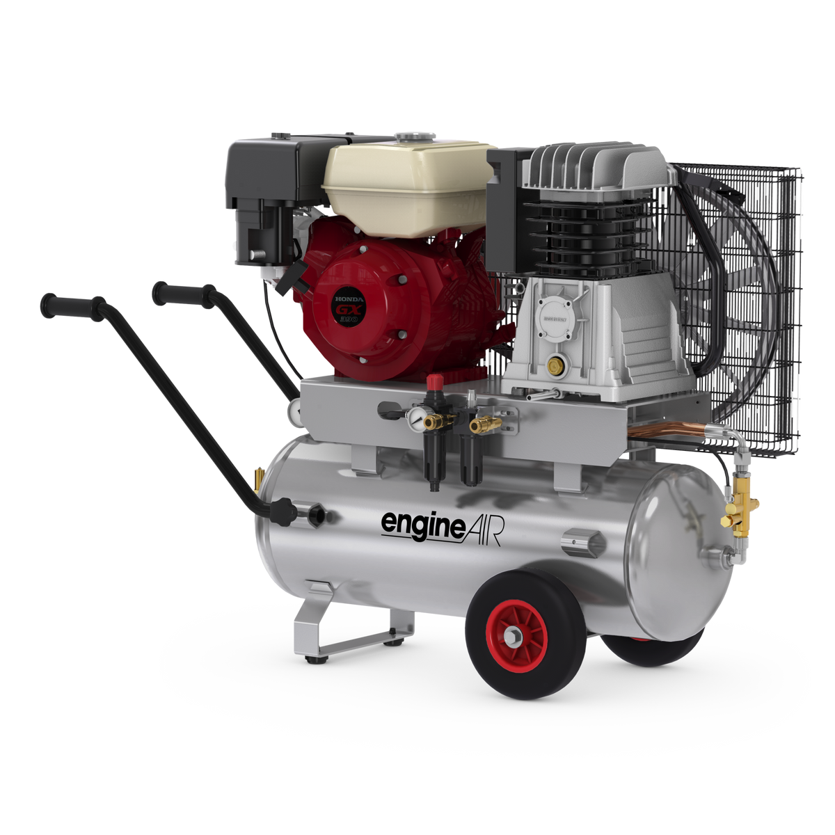 Petrol engine compressor EngineAir 9/50 14Bar Abac