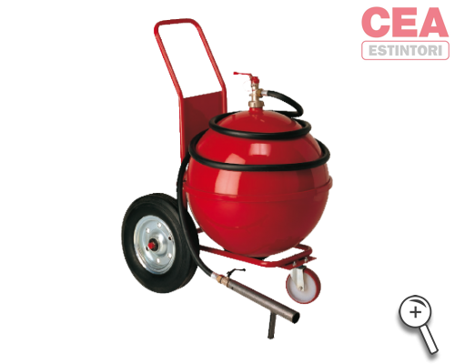 Estintore Carrellato a Polvere 100 Kg CEA - immagine 1
