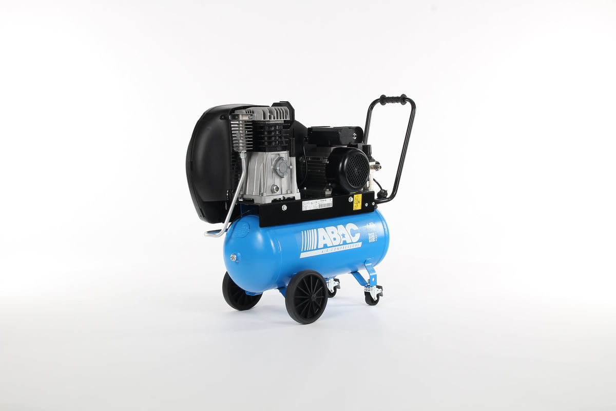 Expert A49B CT4 - Compressore a pistone con serbatoio verticale - Avviamento a cinghia - Trifase Abac