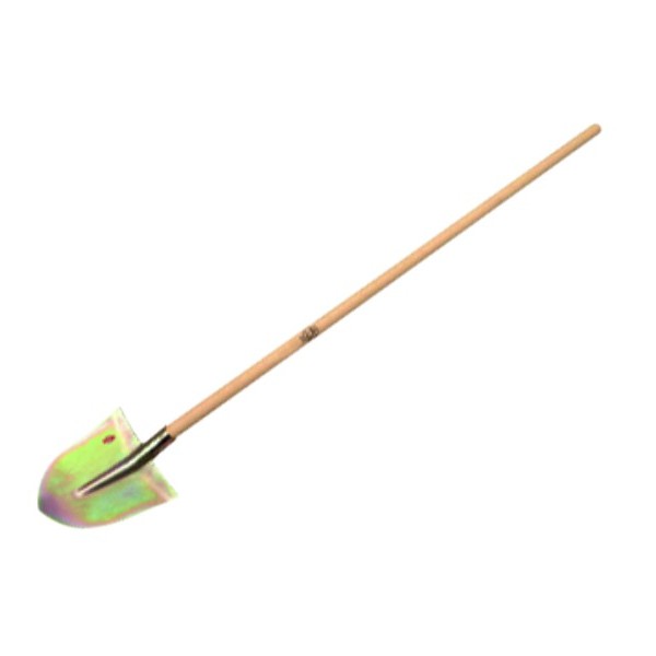 Galvanized Shovel Handle in Painted Ash — 2404/LZ Pavan