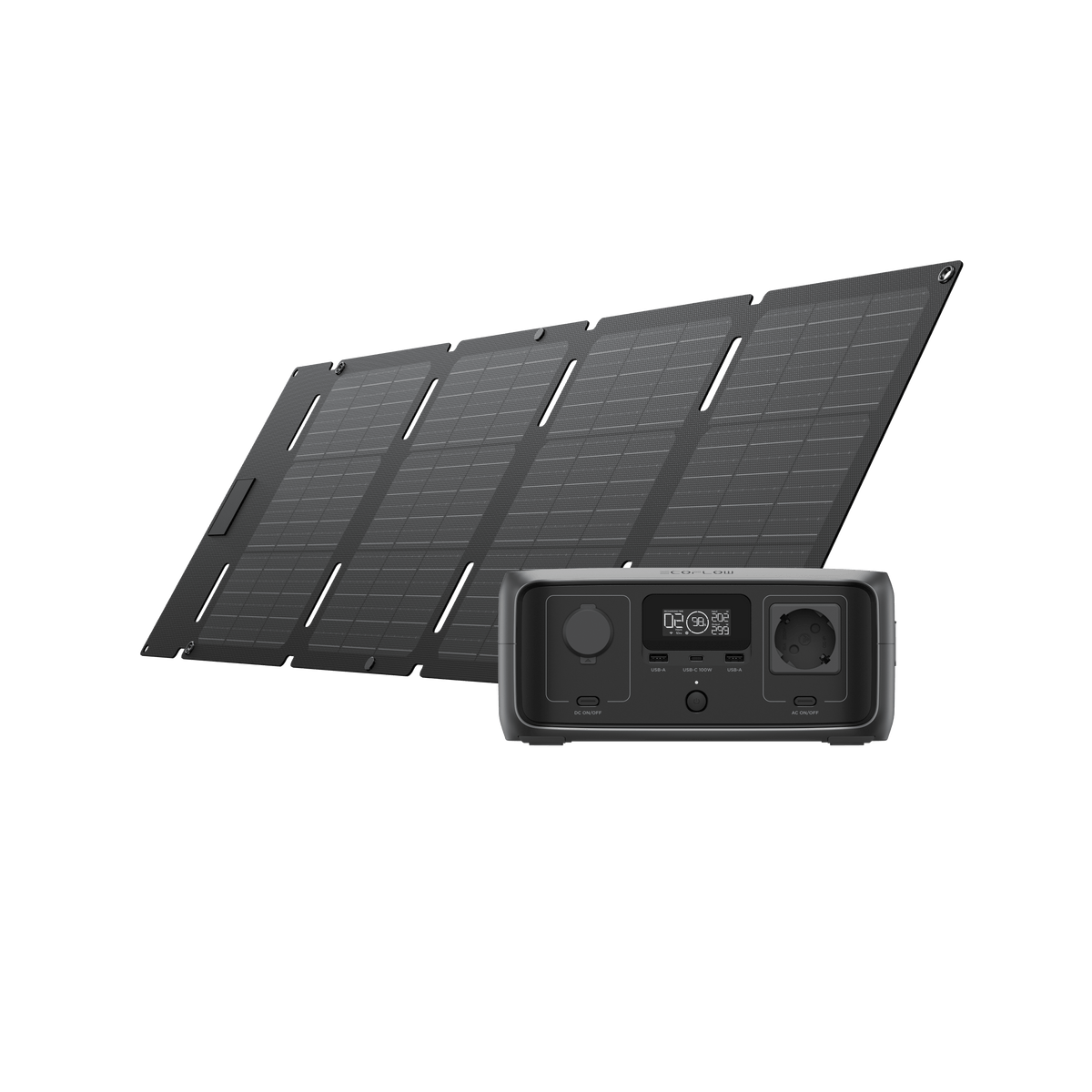 Generatore solare RIVER 3 con pannello solare portatile 45 W EcoFlow