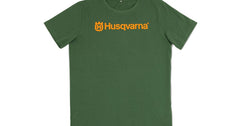 T-shirt verde Husqvarna