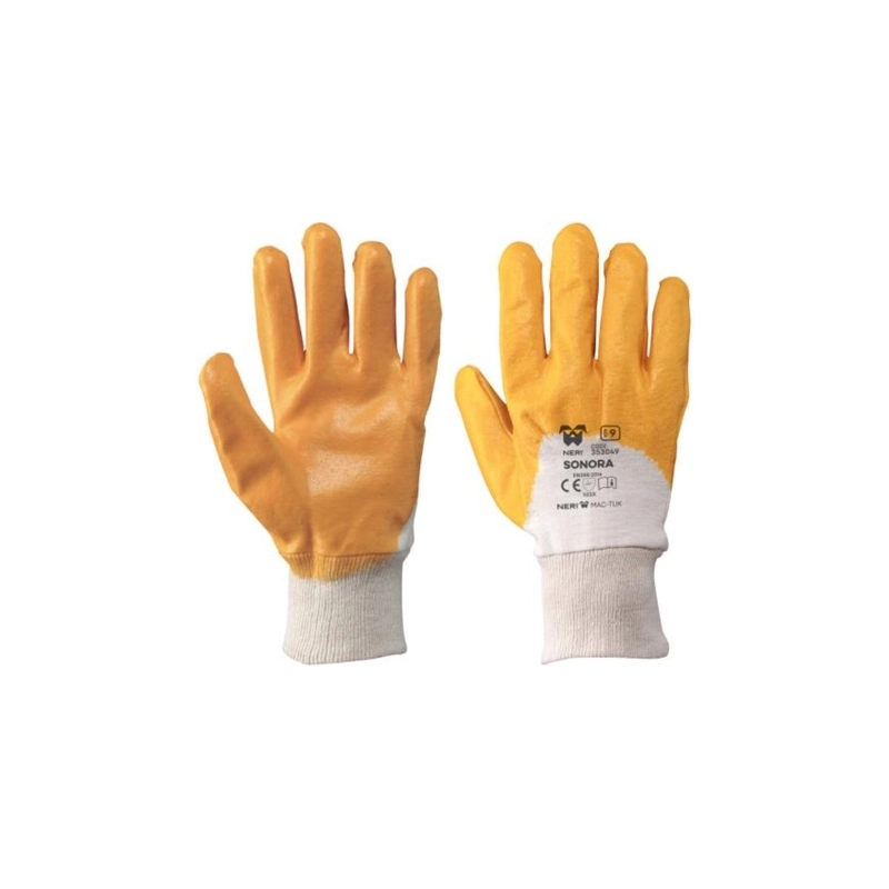 Guanti NBR giallo