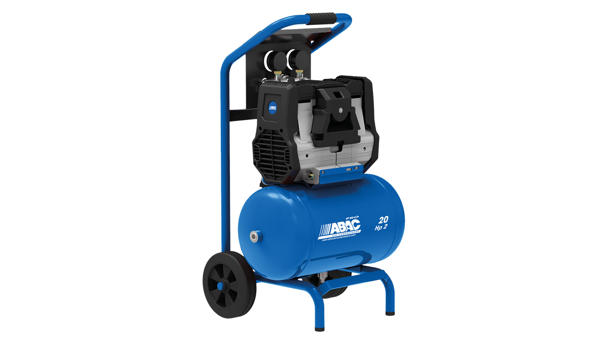 Compressore portatile carrellato Hockenheim OS20P Abac