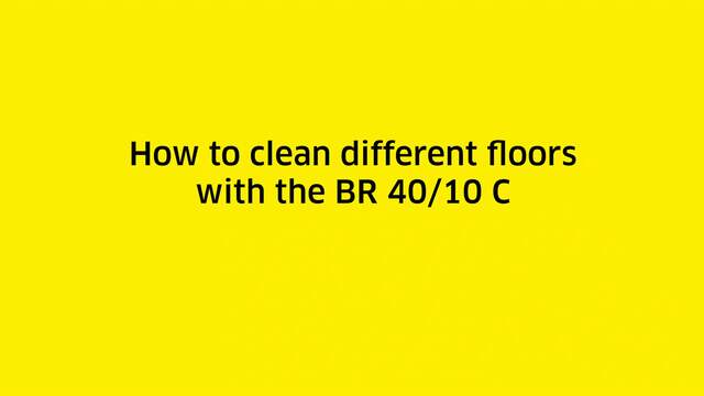Lavasciuga pavimenti BR 40/10 C Adv Kärcher