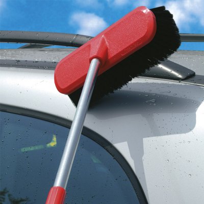 Idrospazzola per lavaggio auto e camion con attacco al tubo dell'acqua Verdelook