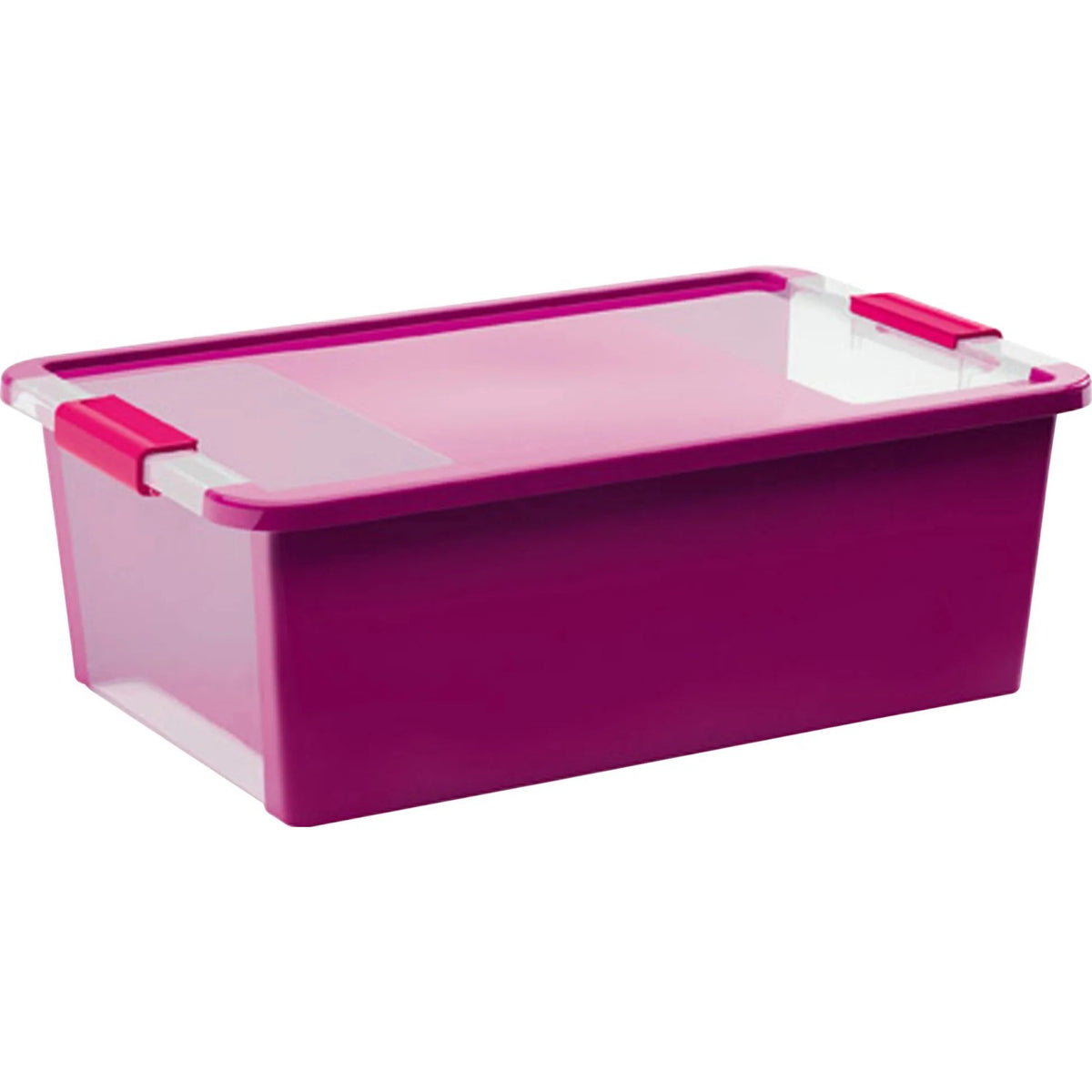 Contenitore con coperchio Bi Box M 26 L 55x35x19 cm viola/trasparente Keter