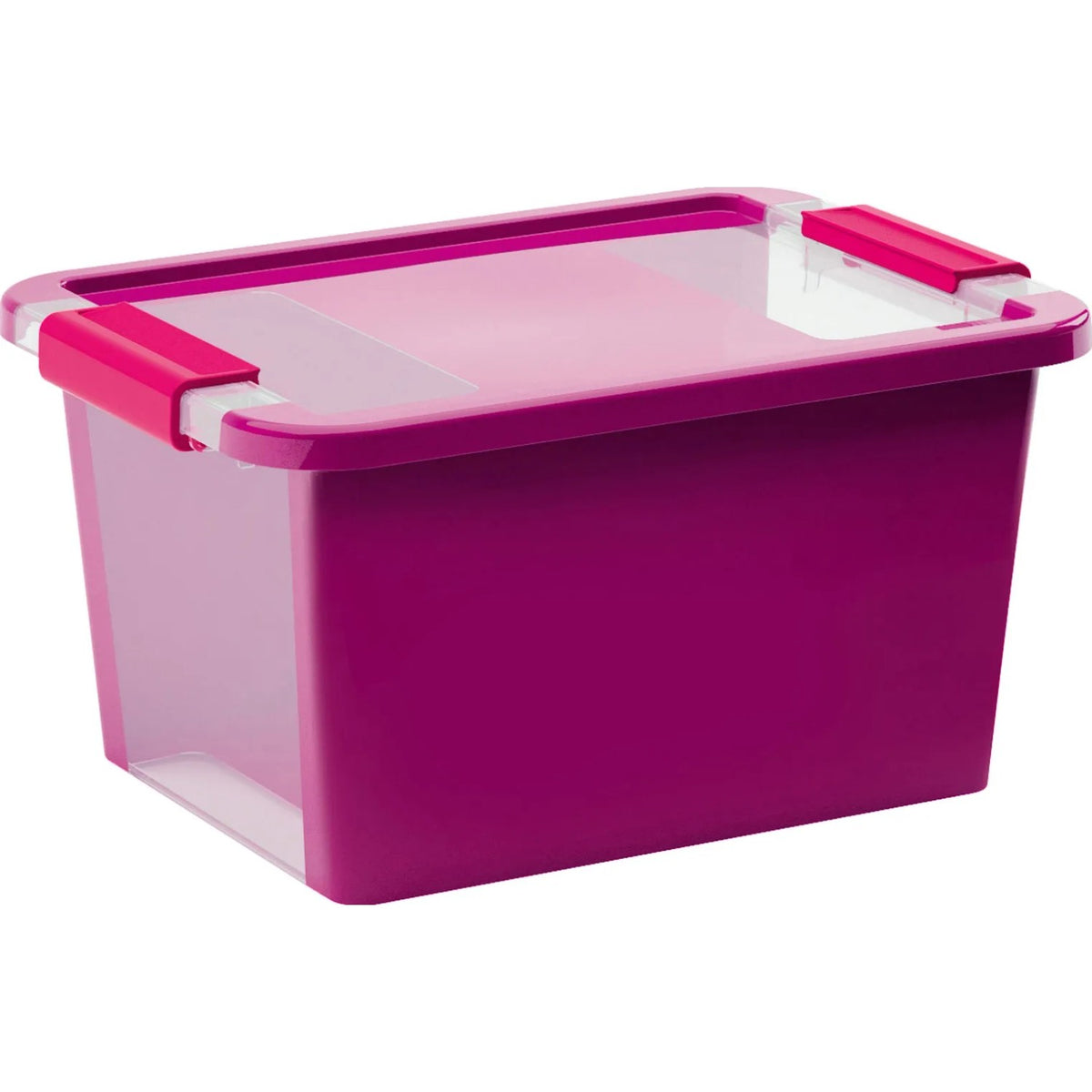 Contenitore con coperchio Bi Box S 11 L 36,5x26x19 cm viola/trasparente Keter