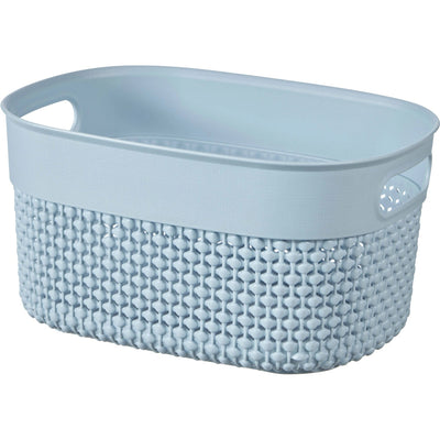 Cesto portaoggetti Filo taglia XS 3,5 L 24x18x12 cm azzurro Curver