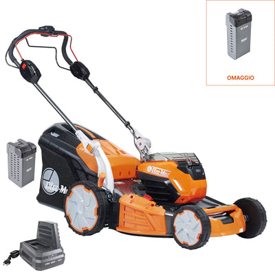 Oleo-Mac Gi 553 V con batteria Bi 580 e caricabatterie CRG 520