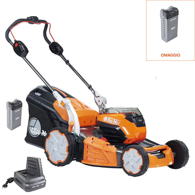 Oleo-Mac Gi 548 P con batteria Bi 540 e caricabatterie CRG 520