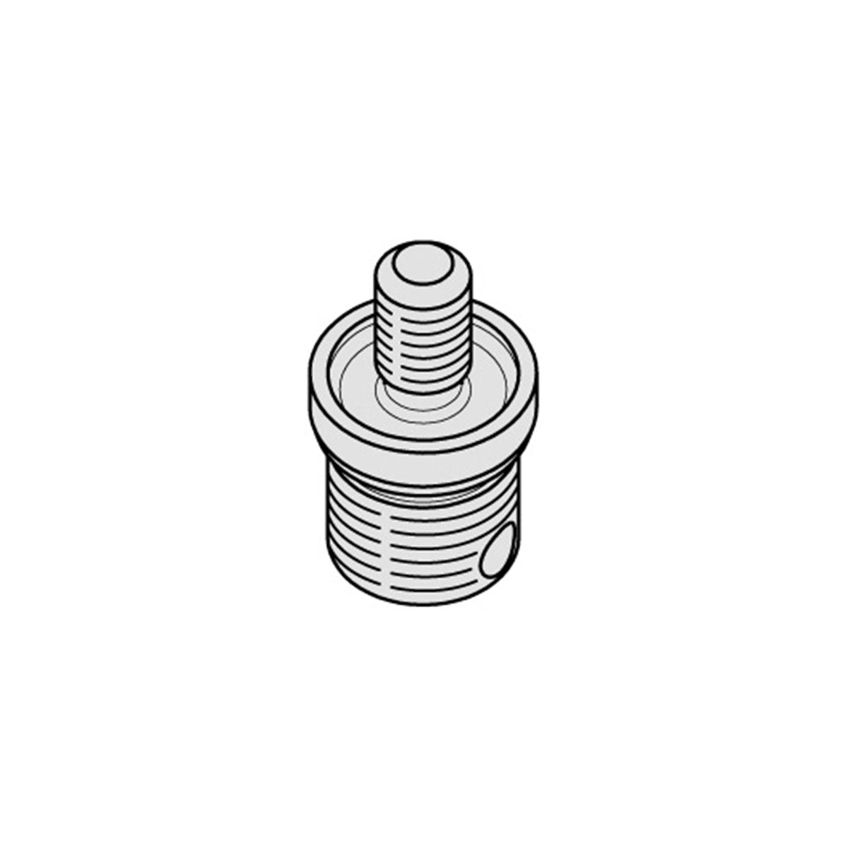 Adattatore maschio per testine Efco