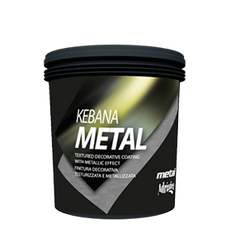 دهان مائي زخرفي خفيف الملمس Kebana Metal Colorificio Adriatico
