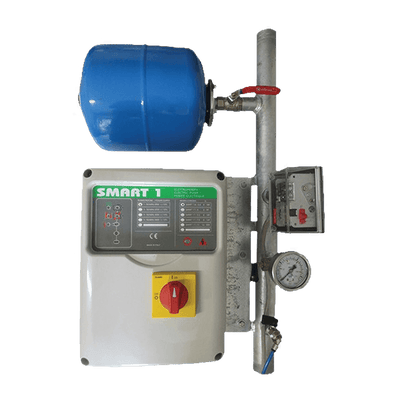 Kit di pressurizzazione con vaso a membrana 8 l e quadro elettronico KITPRESS Rototec