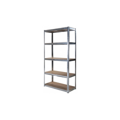 طقم رفوف مجلفنة بأسطح من MDF