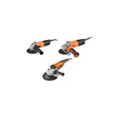 Kit of 3 angle grinders 115, 125 and 230 mm WS8-115S, WS10-125S and WS22-230 DMS