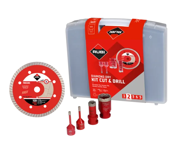 Kit disco TCR 115 e Frese Drygres Rubi