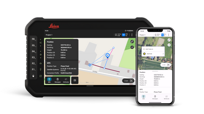 Sistema di raccolta dati GIS Zeno Mobile One Leica