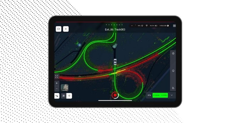 Sistema di mobile mapping Pegasus FIELD Leica