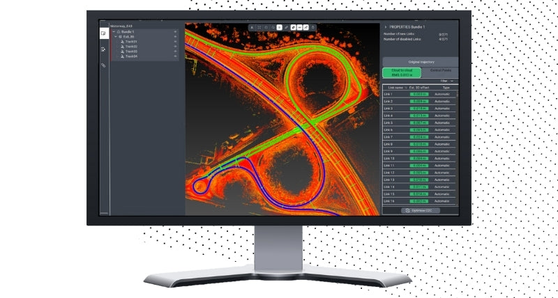 Software di mobile mapping Pegasus OFFICE Leica