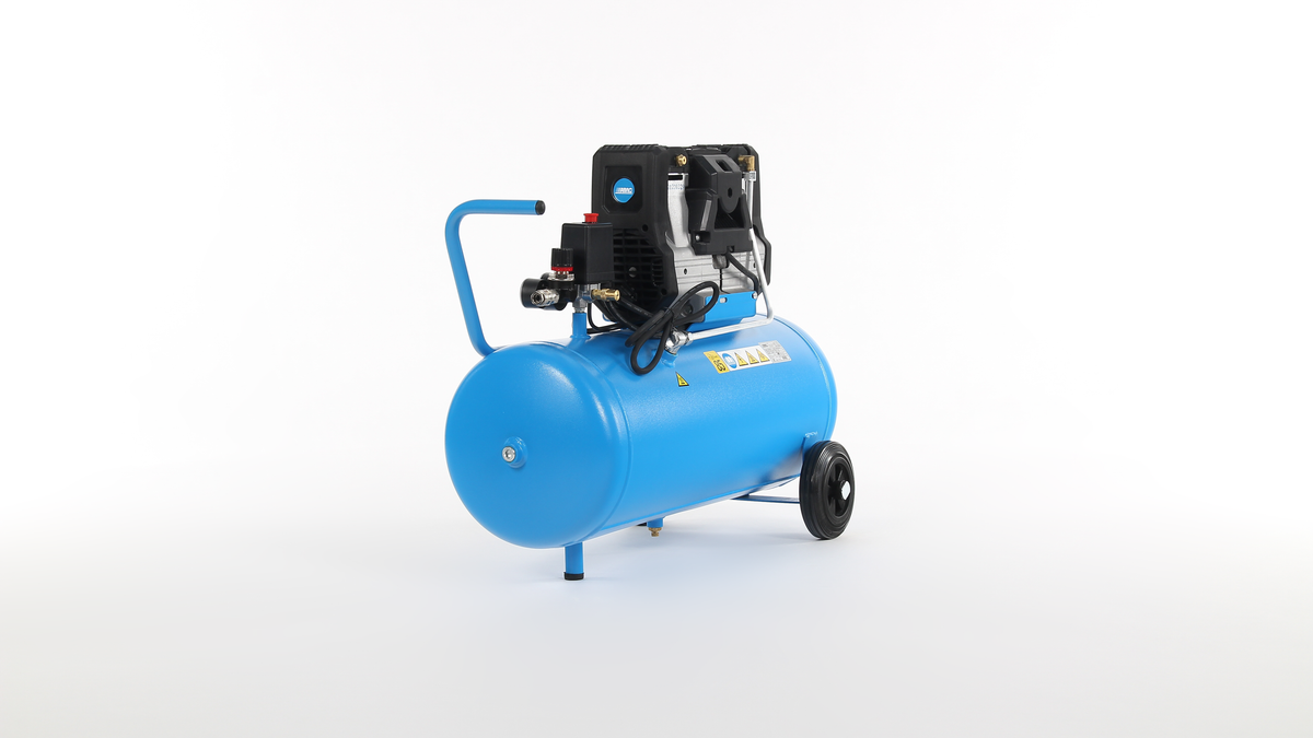 Compressore carrellato 50litri Montecarlo OS15P - 1.5Hp, 9bar Abac