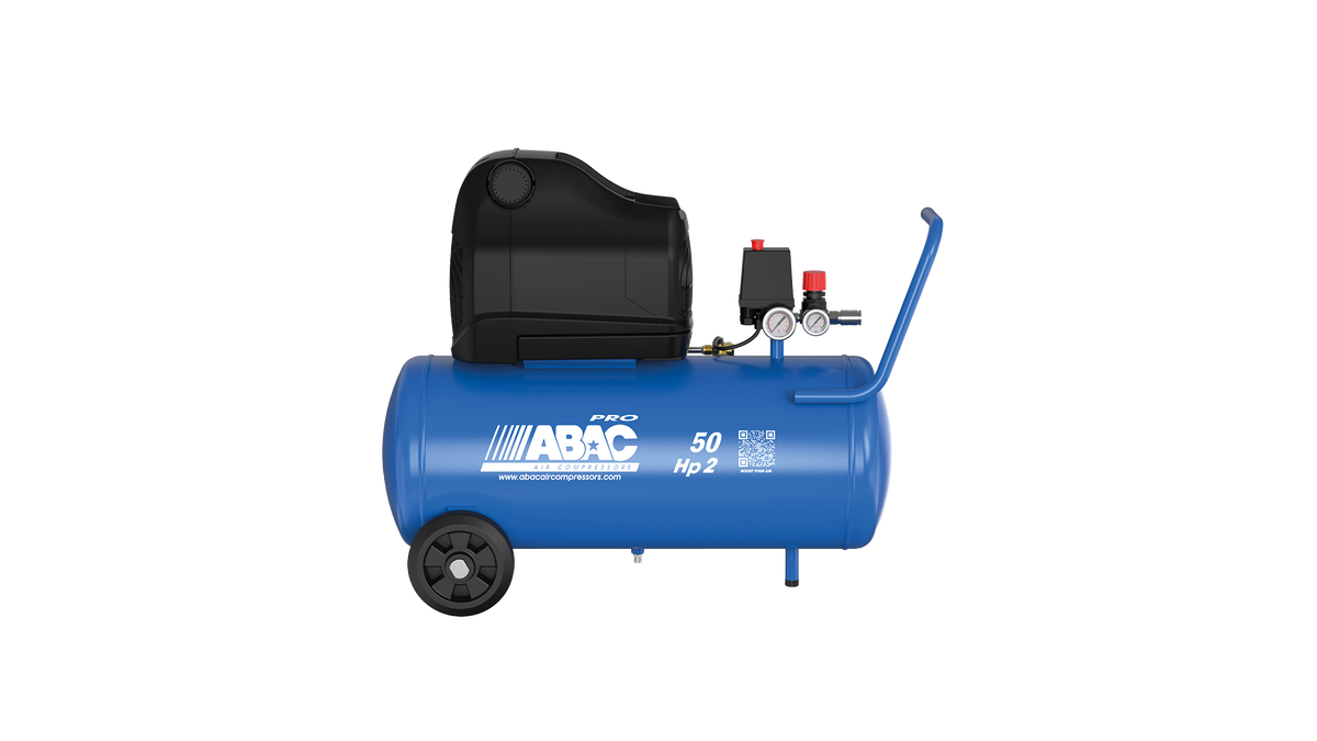 Compressore carrellato 50litri Montecarlo OSS20P - 2Hp, 10bar Abac
