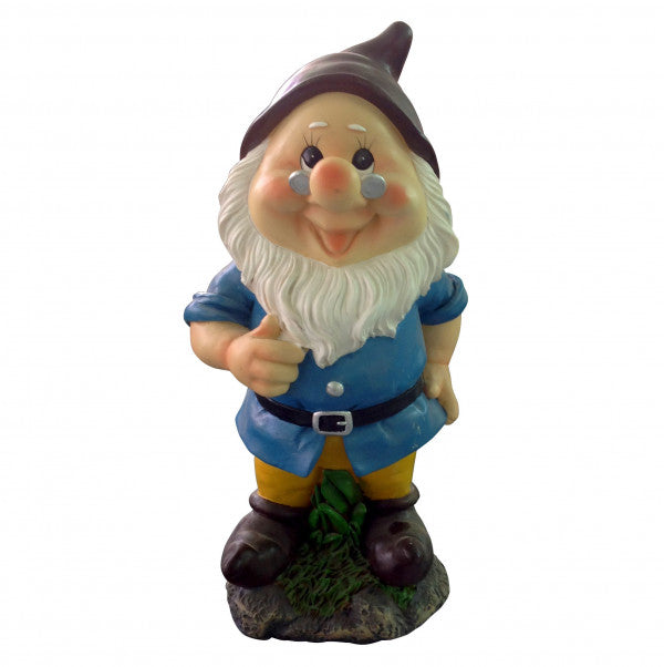 Statua decorativa da giardino nano in poliresina H 28 cm Verdelook