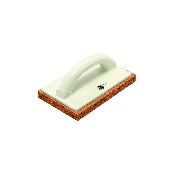 Orange rubber finishing trowel, thickness 20 mm, polyurethane support — 878/1 20MM Pavan