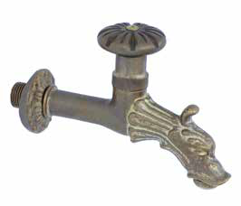 Rubinetto da Giardino Collo con maniglia (0250) Bonfante