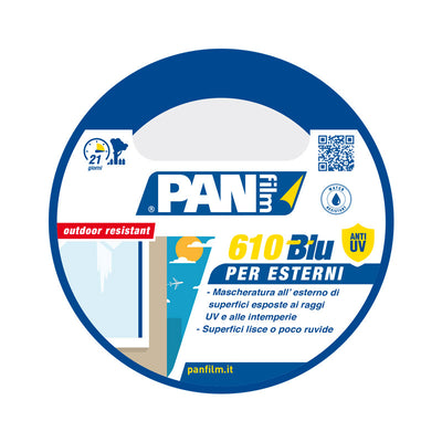 Nastro Professionale Multiuso 610 Blu Panfilm