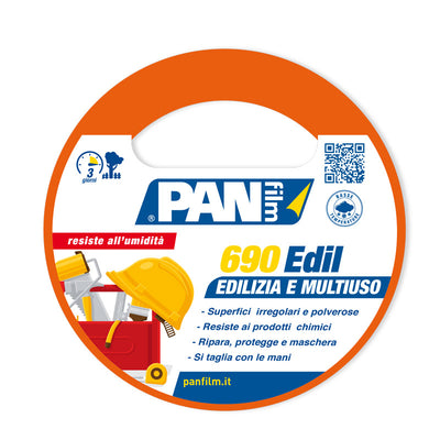Nastro in PVC per Edilizia 690 Edil Panfilm