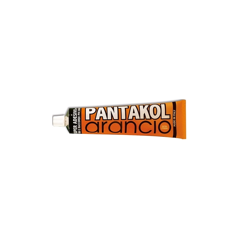 Adesivo per tubi e raccordi di scarico in PVC rigido arancio Pantakol 125 g