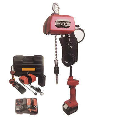 Novamach CZ.0.DBH.500 - Paranco elettrico a batteria 18V - portata