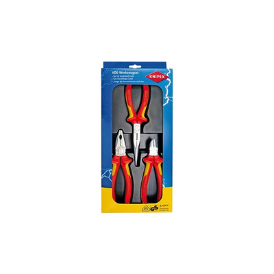 PINZE ISOLATE KNIPEX SET 3 PEZZI