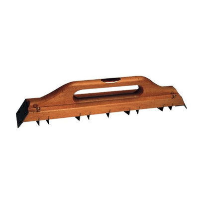 Pavan Plaster plane wooden support steel blade thickness 0,8 mm