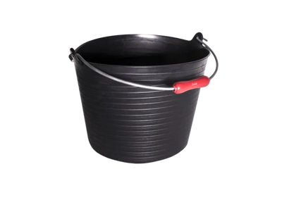 Secchio plastica modello 2 "Lightbuck" maniglia est. (20 litri) Rubi