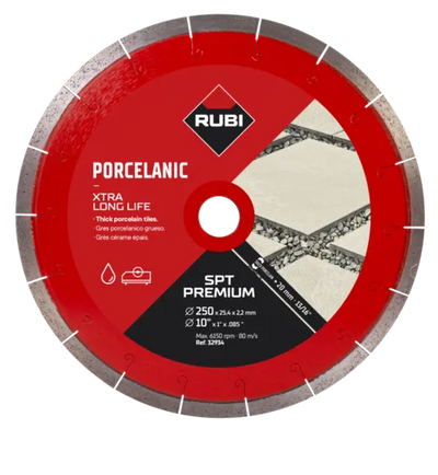 Rubi Disco diamantato SEGMENTATO per gres porcellanato - SPT PREMIUM