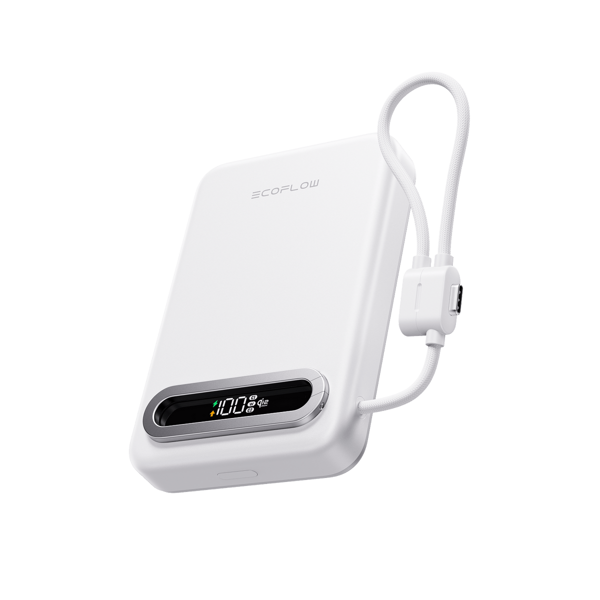 Power bank magnetica wireless Qi2.2 10.000 mAh 25 W con cavo USB-C integrato RAPID Mag EcoFlow