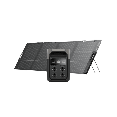 Generatore solare serie DELTA 3 con pannello solare portatile 220 W EcoFlow