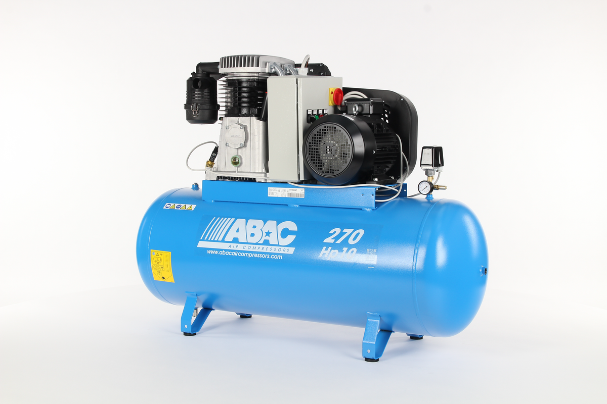 PRO B7000 compressore a pistone a cinghia 10Hp, trifase Abac