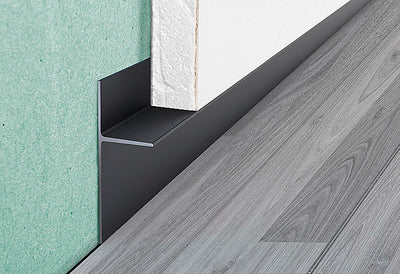 Progress Battiscopa di design proskirting ins in alluminio Progress Profiles - Progress Profiles