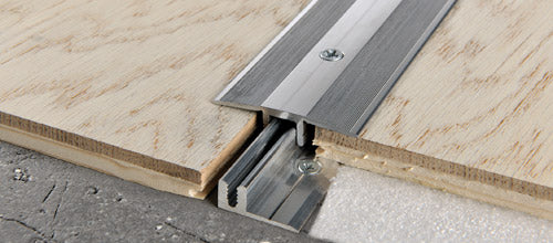 Progress Profilo per pavimenti in legno proscrew 44 in alluminio Progress Profiles - Progress Profiles