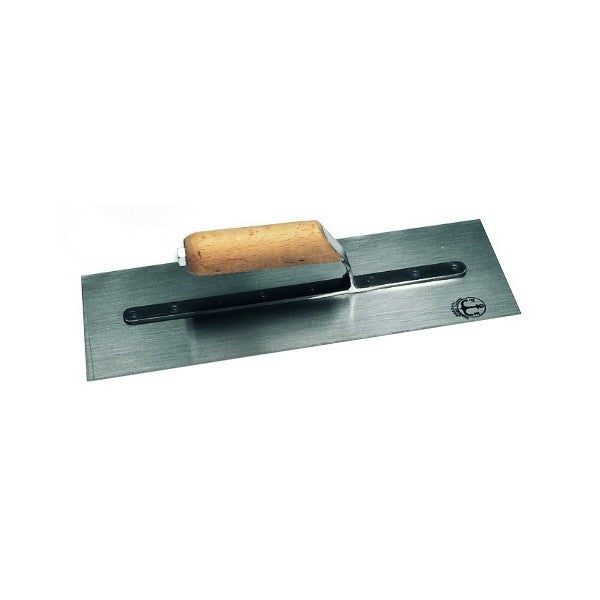 Pavan Puglia-type finishing trowel welded wooden handle