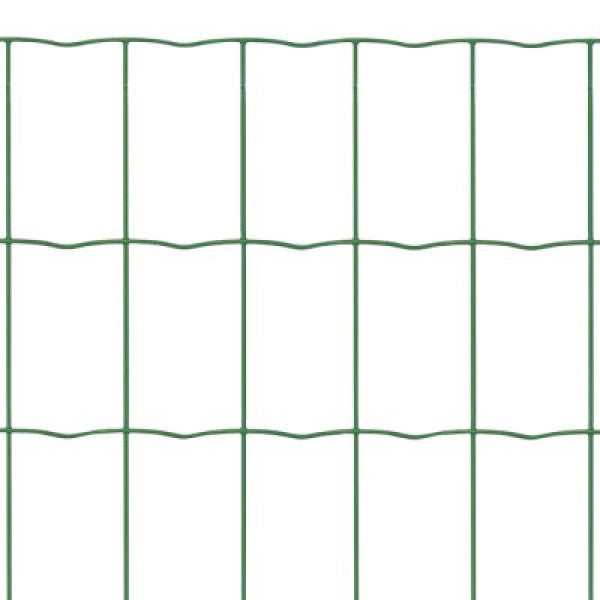 Rete metallica plastificata verde maglia 76 x 63 mm Recinplast Verdelook