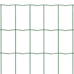 Malla metálica plastificada verde de malla 76 x 63 mm Recinplast Verdelook