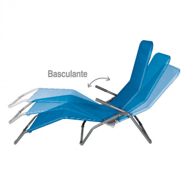 Lettino RICCIONE Verdelook