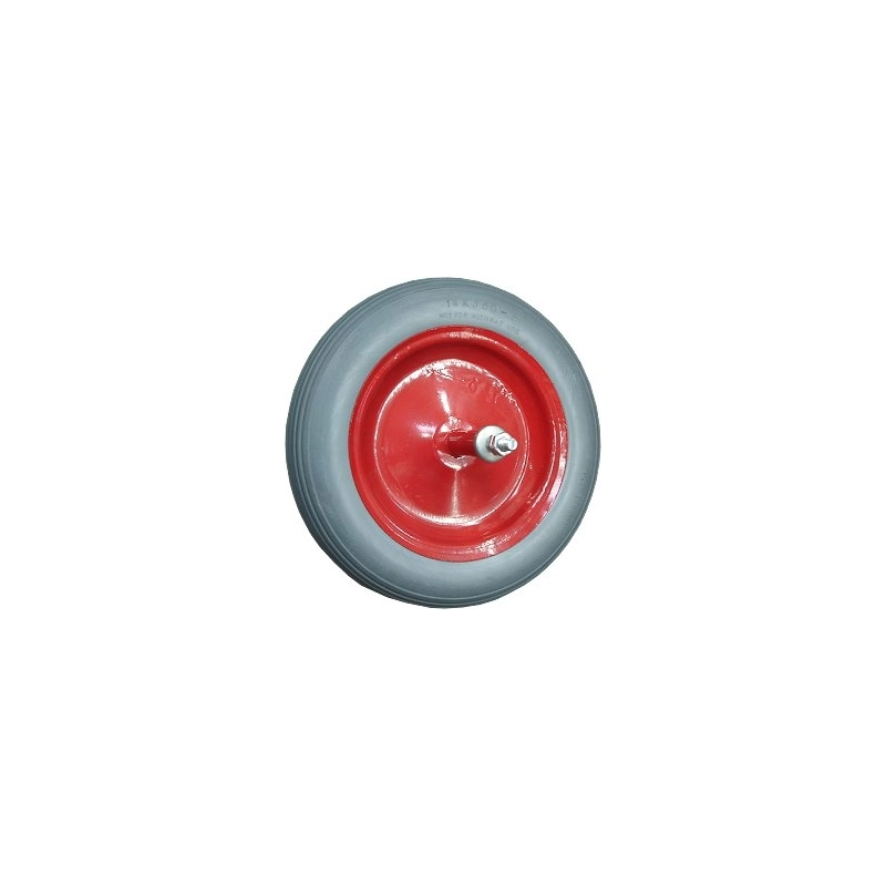RUOTE PIENE IN POLIURETANO PER CARRIOLE