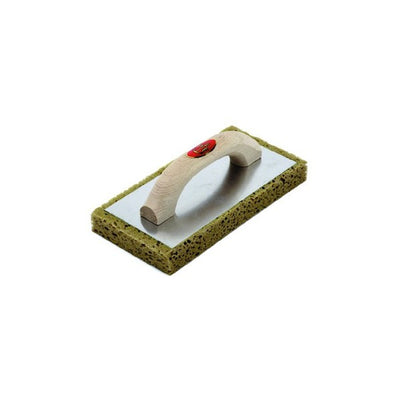 Sea sponge finishing trowel, thickness 40 mm, wooden handle — 874 Pavan